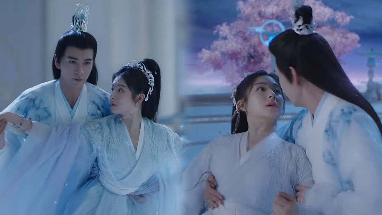 【搶先看】神君和夜曇甜蜜雙修，故意施法讓夜曇落入他的懷抱，趁機和她調情親吻她【星落凝成糖 The Starry Love】