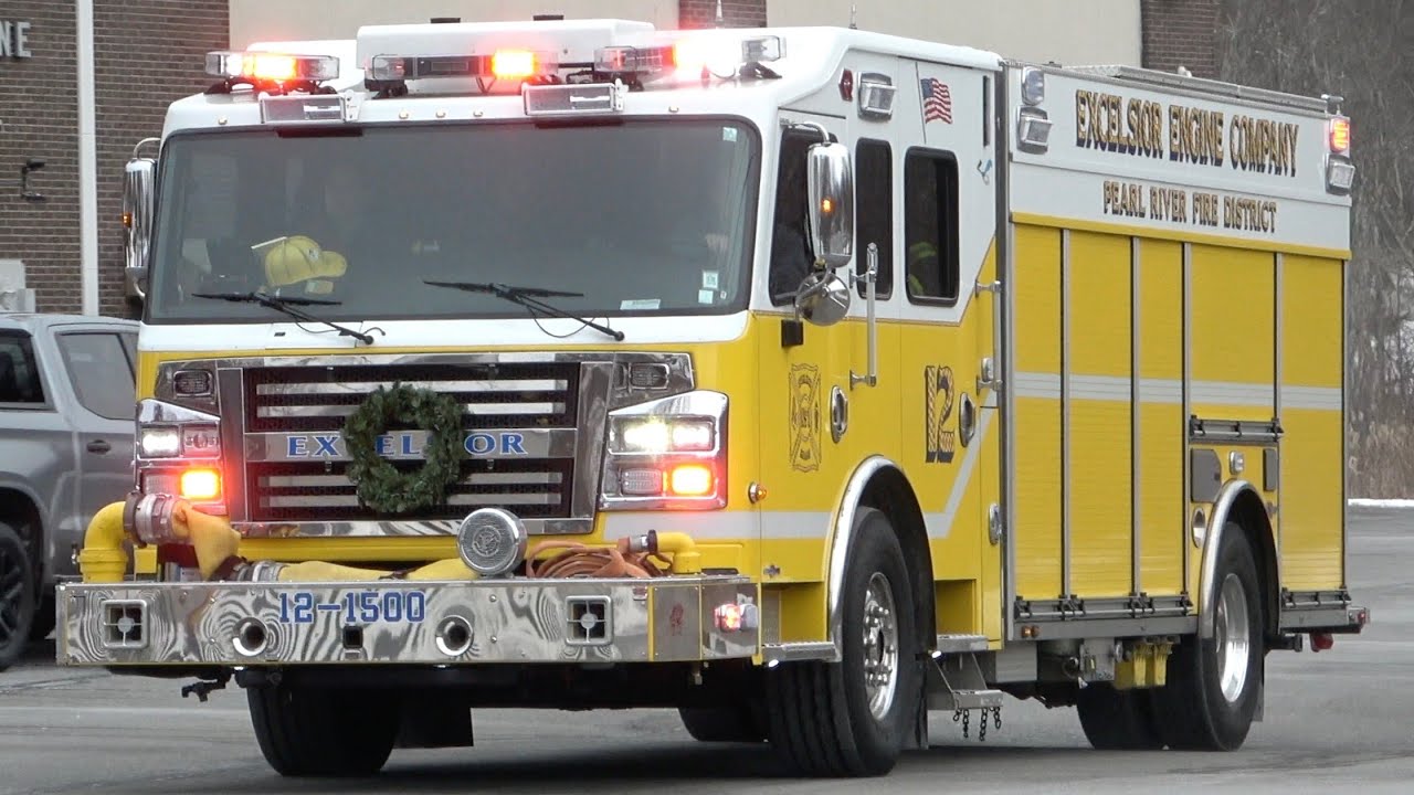 Pearl River FD 12-1500 Responding