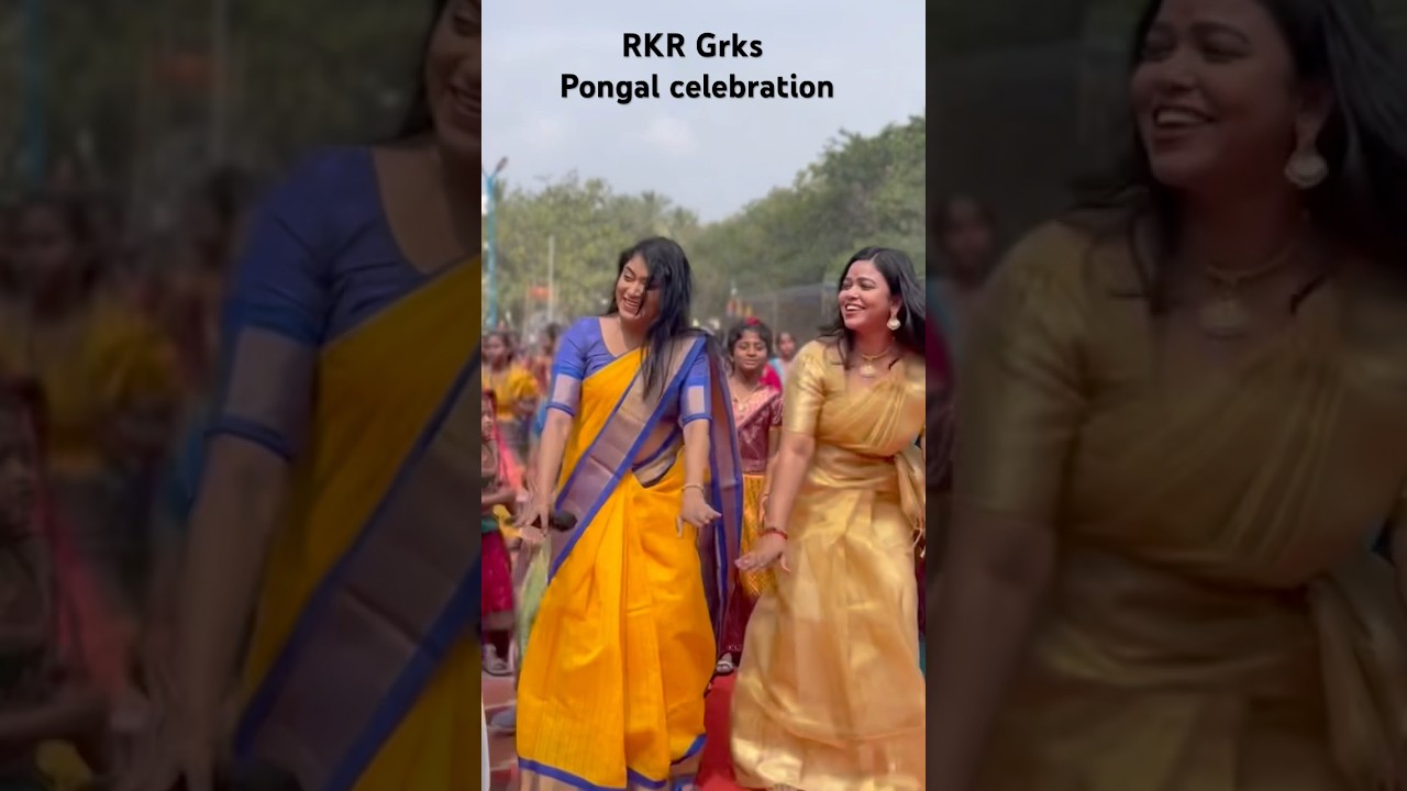 RkR GrKs Pongal celebration 🎉2025 dance #comedy #funny #udumalpettai  #schoolfunction #schoollife