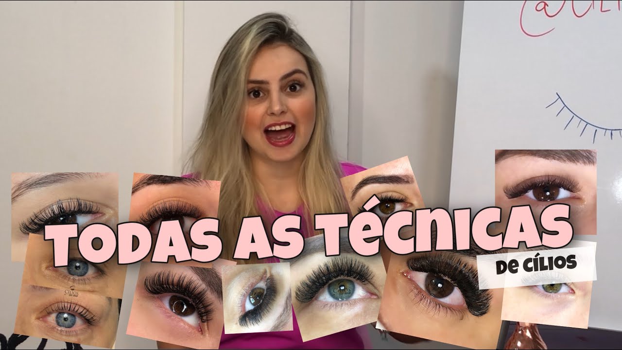 CONHEÇA TODOS OS TIPOS DE EXTENSÃO DE CÍLIOS