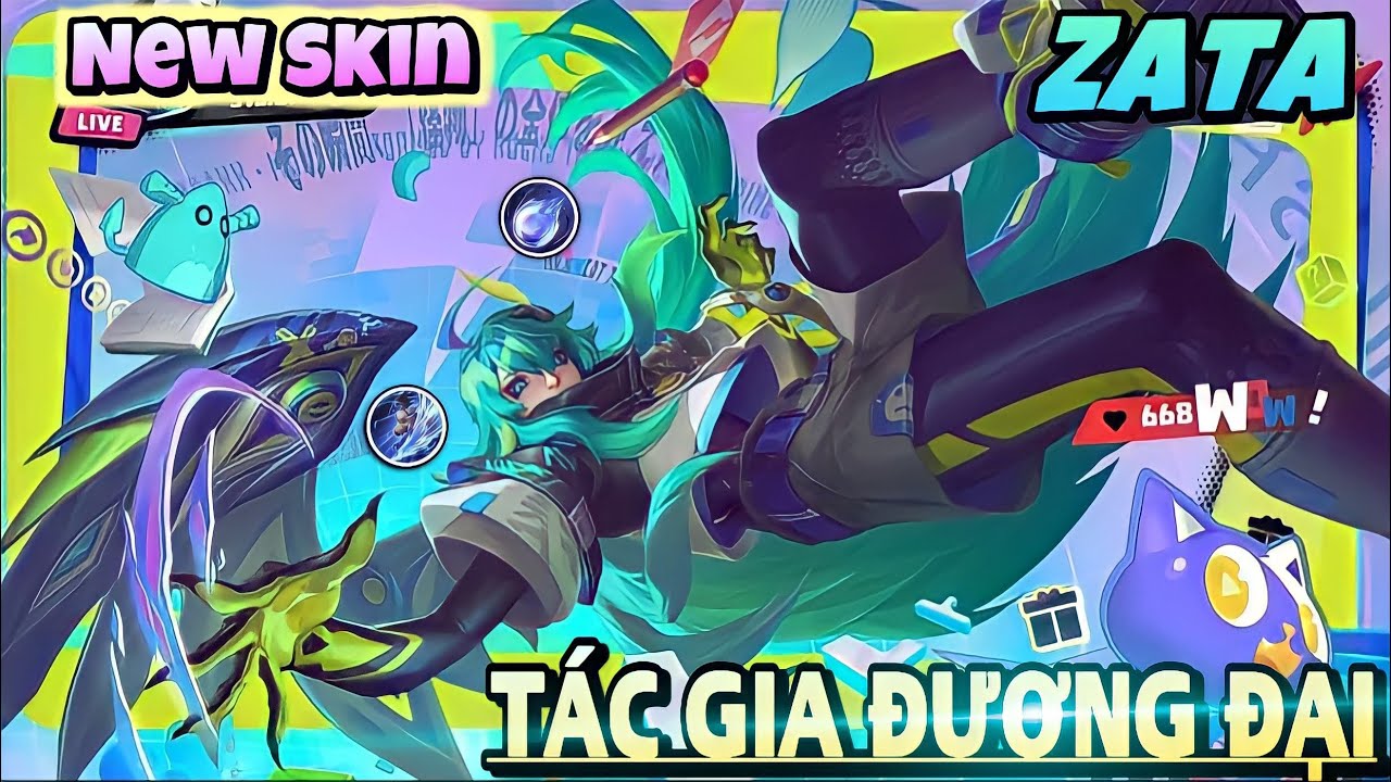 Trùm Zata | Test Skin Mới Của Zata 