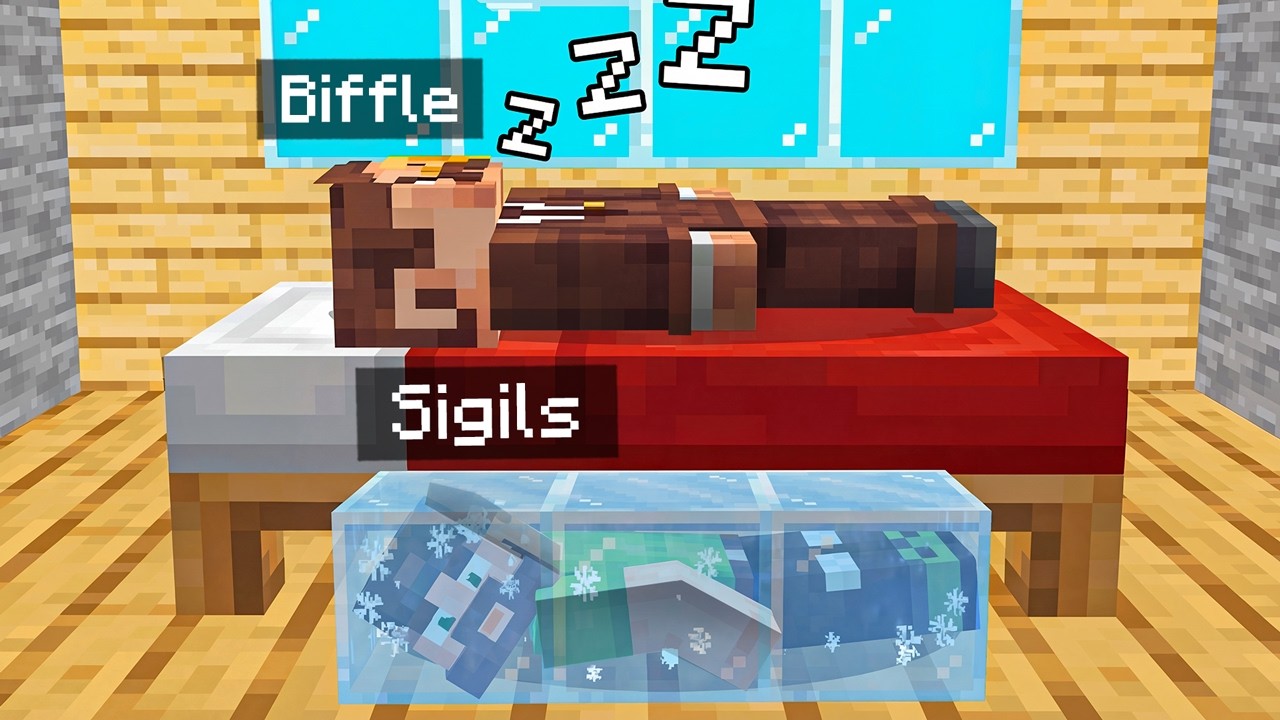Freeze Tag Hide and Seek in Minecraft