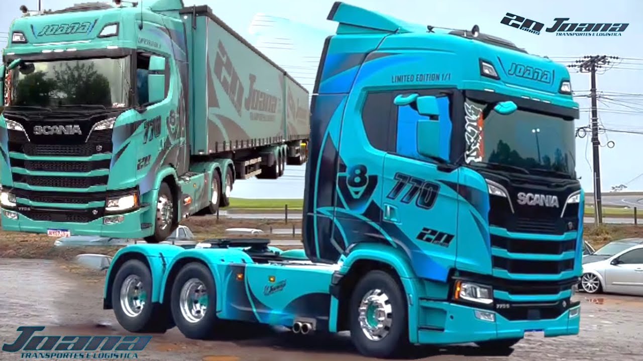SCANIA 770 V8 - TRANSPORTES JOANA
