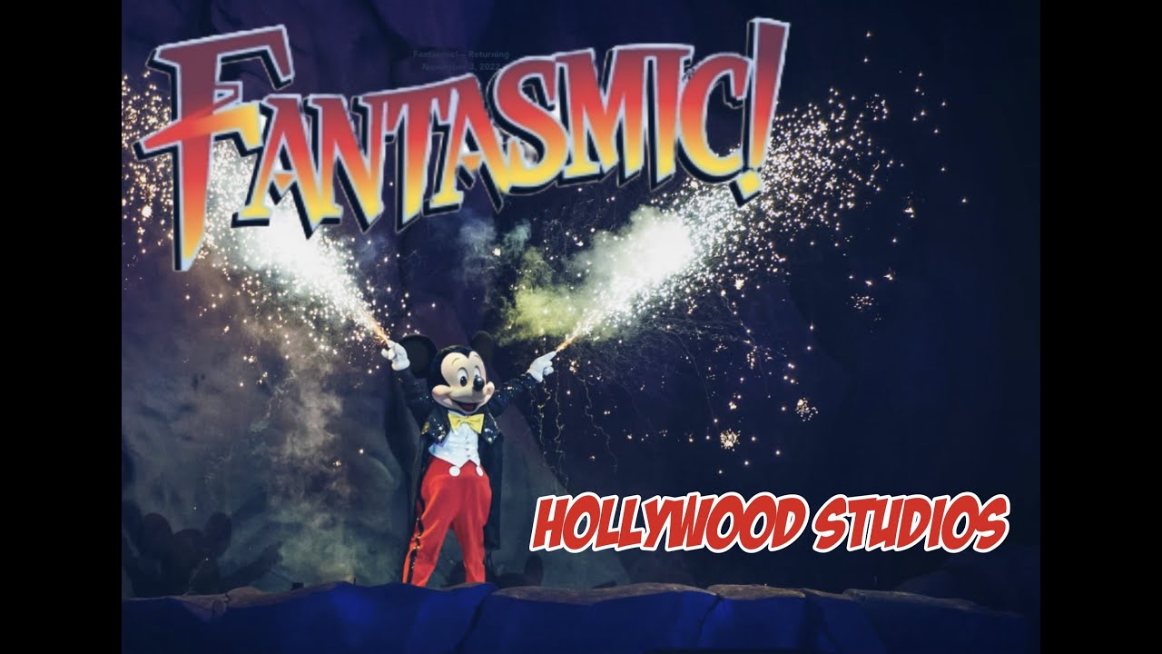 Fantasmic Disney Hollywood Studios Opening Night 2022