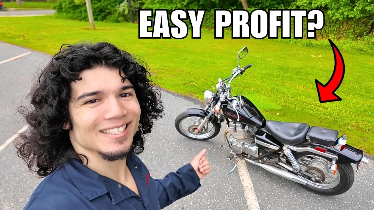 I Tried Flipping a Honda Motorcycle from Facebook Marketplace That Hasn’t Run in YEARS!!!