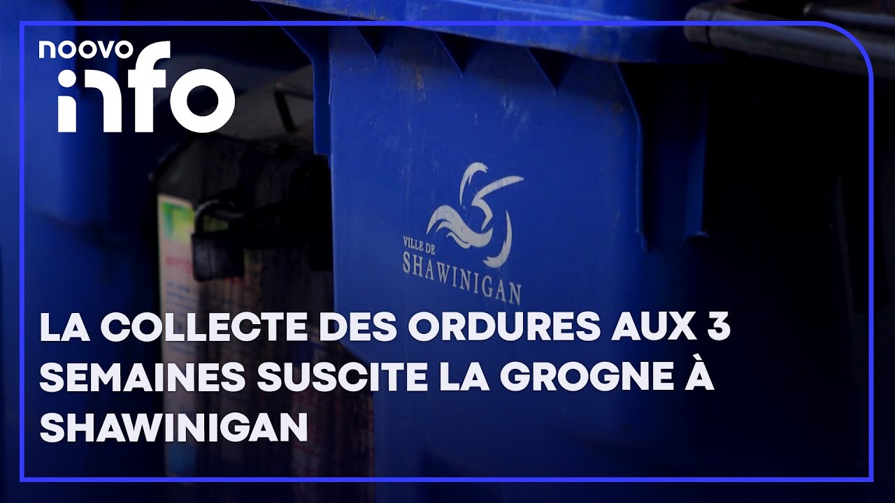 «Ça n'a pas de bon sens»: la collecte des ordures aux 3 semaines suscite la grogne à Shawinigan