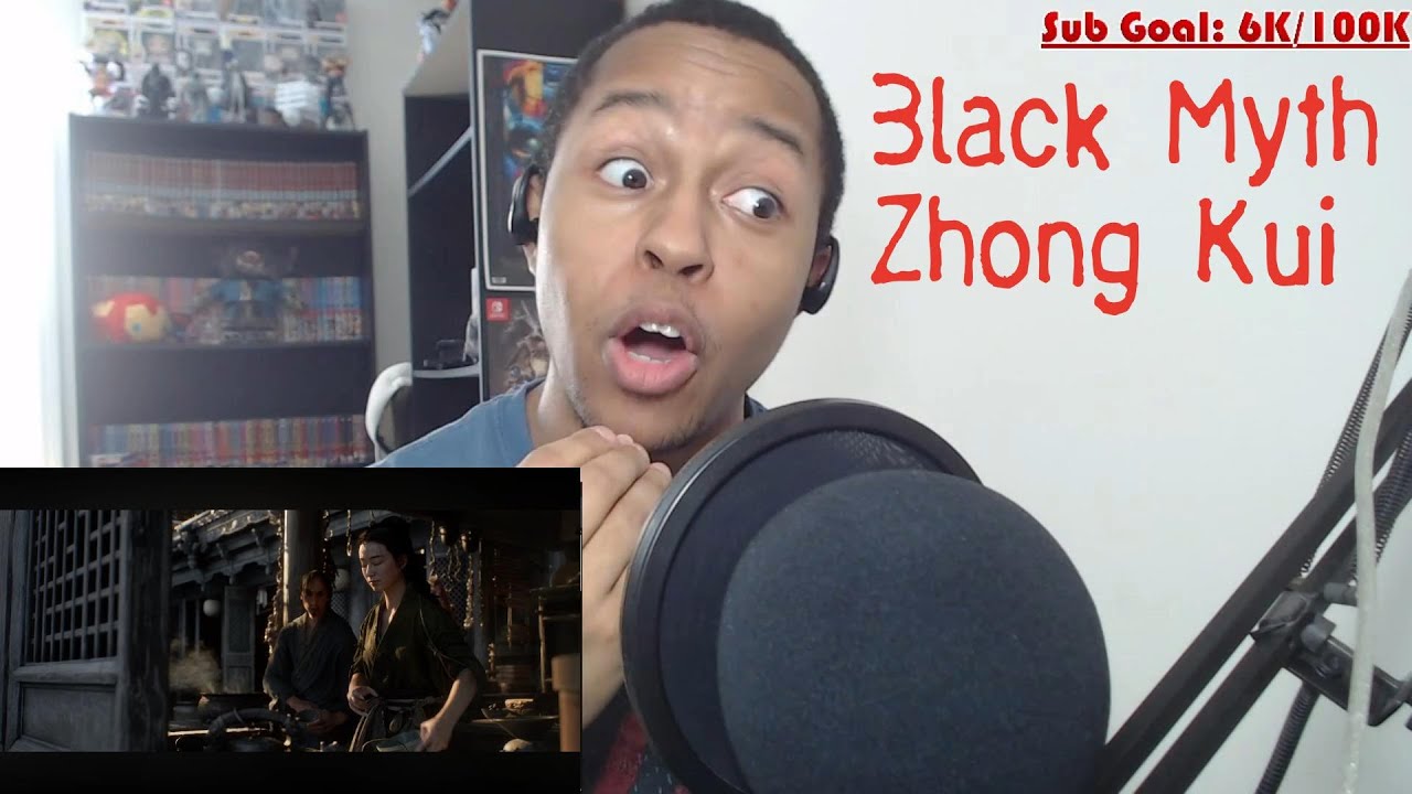 Qushu Views: BLACK MYTH: ZHONG KUI - Chinese New Year Special Reaction #bilibili #blackmythzhongkui