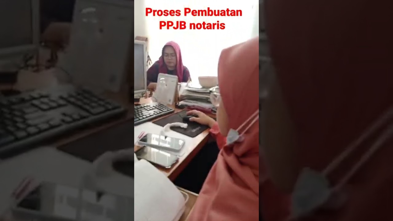 proses pembuatan Dokumen PPJB notaris #notaris #akad #lampung