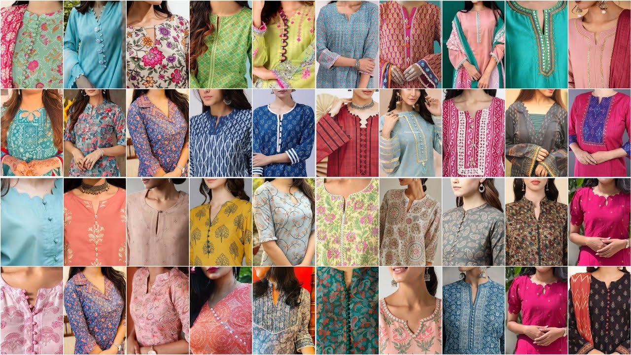 Latest Neck Kurtis Designs 2026 | New Fashion Trend