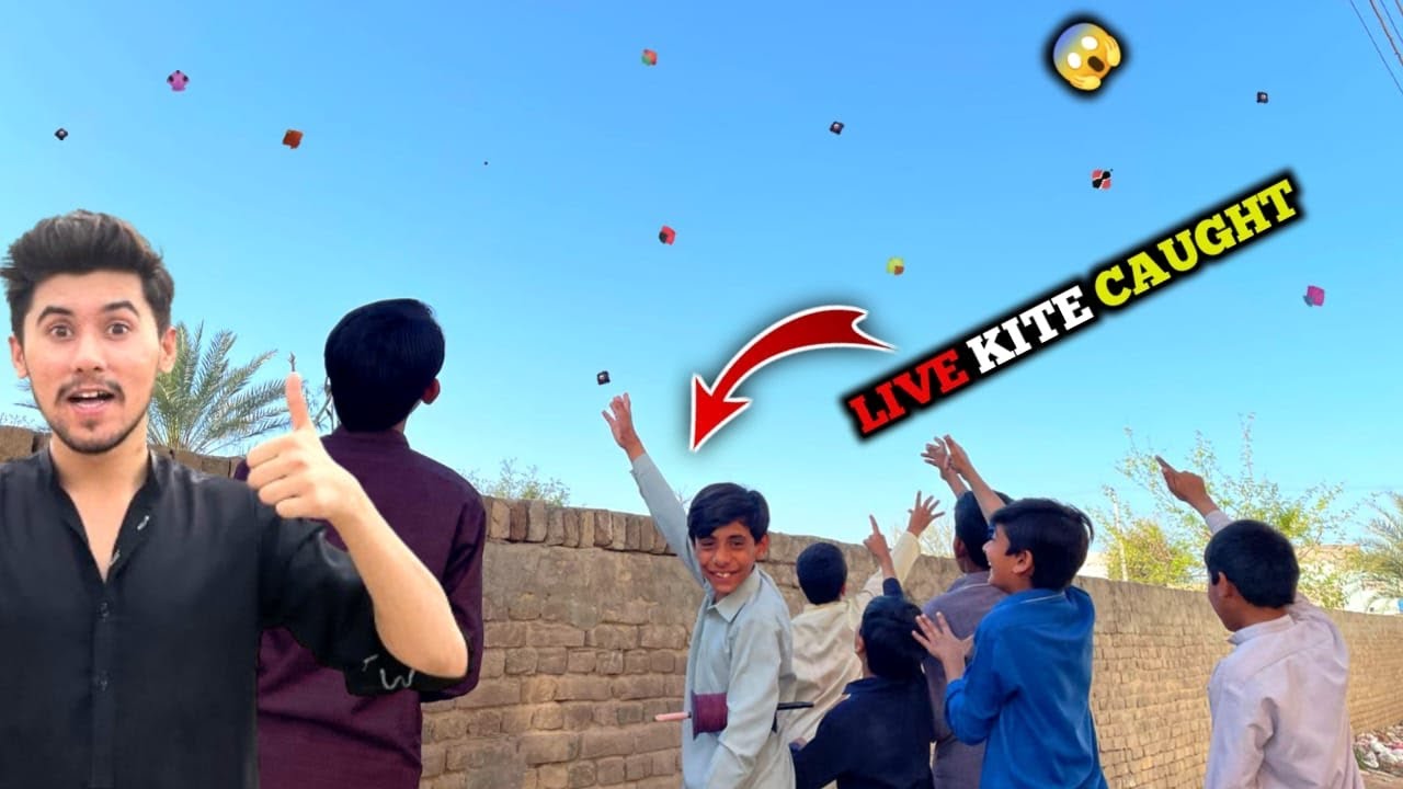 Live kite *Looting*😍 || kite *caughting*🔥 || New plastic kite flying test😱 || kite flying🪁