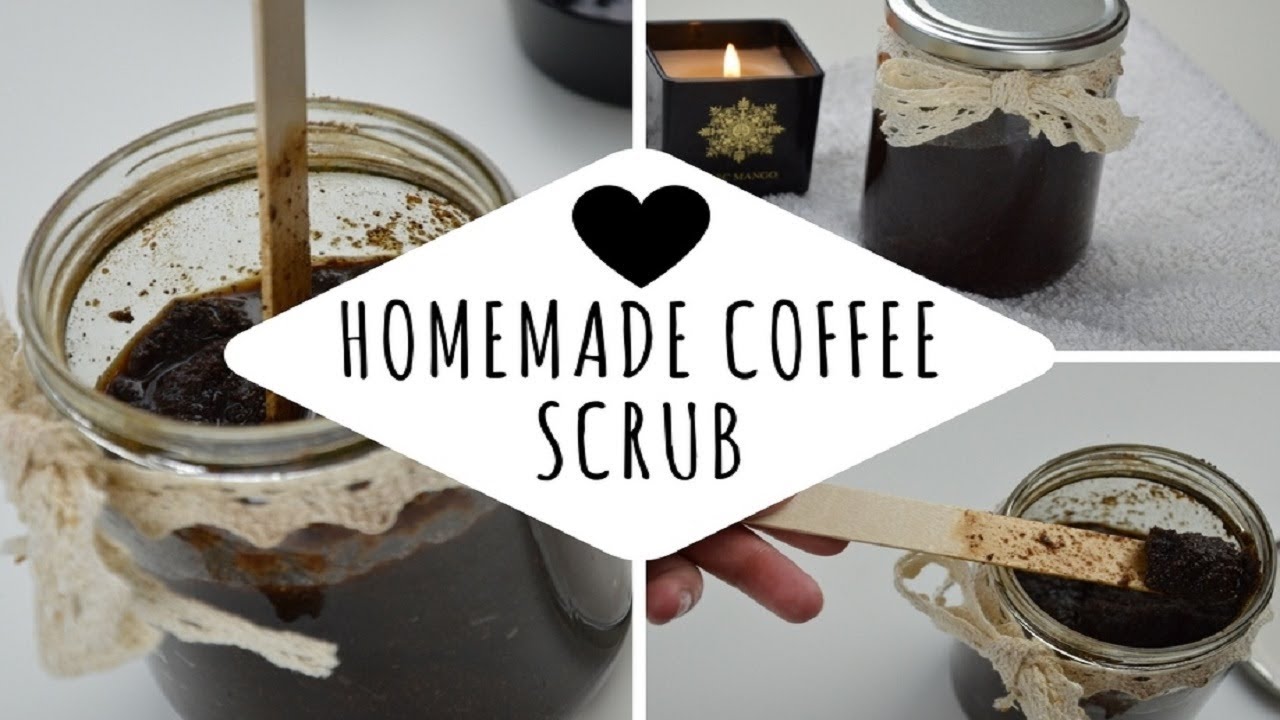 DIY HOMEMADE COFFEE SCRUB &hearts; It reduces cellulite, scars, stretchmarks and more...
