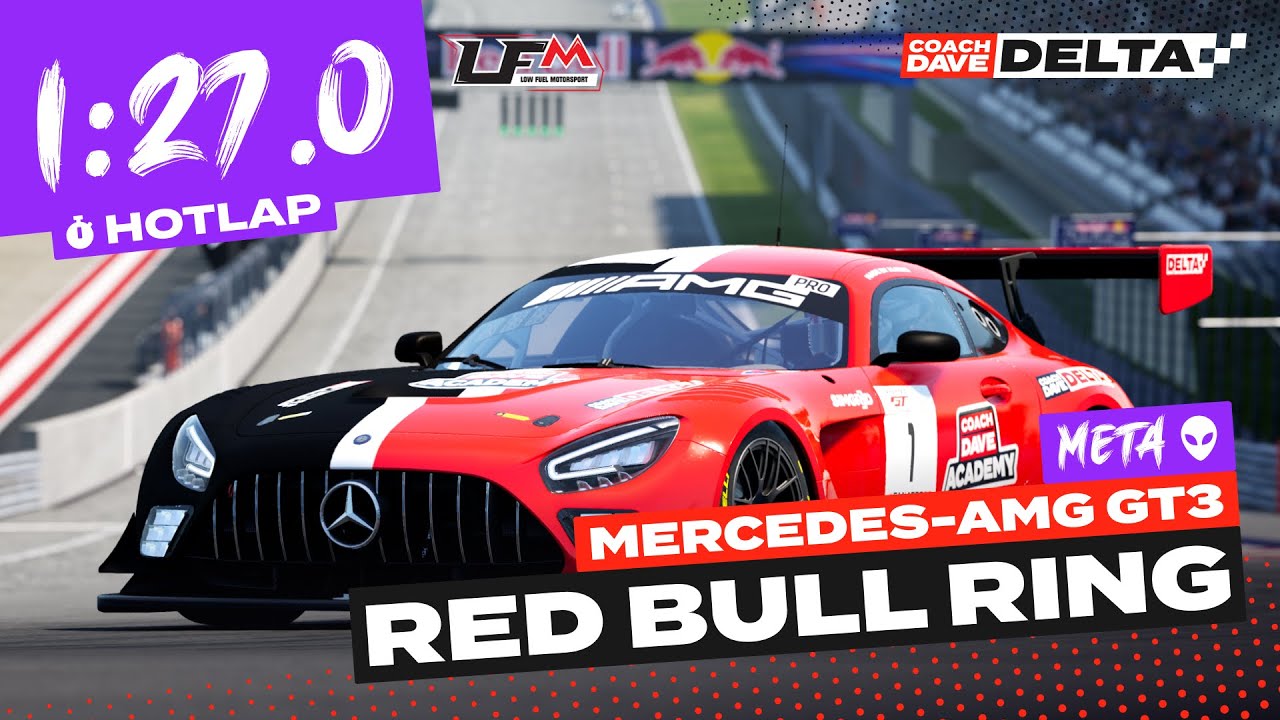 ACC Onboard Lap: Mercedes AMG GT3 EVO at Red Bull Ring CDA M LFM S14W6