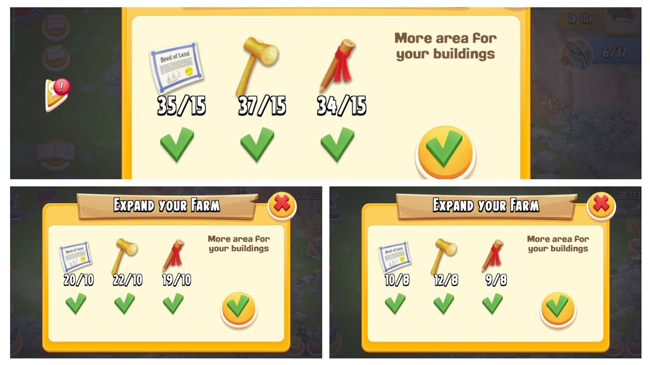 Hay Day Expand your farm and gameplay level 46 #hayday#india #farming #games 
