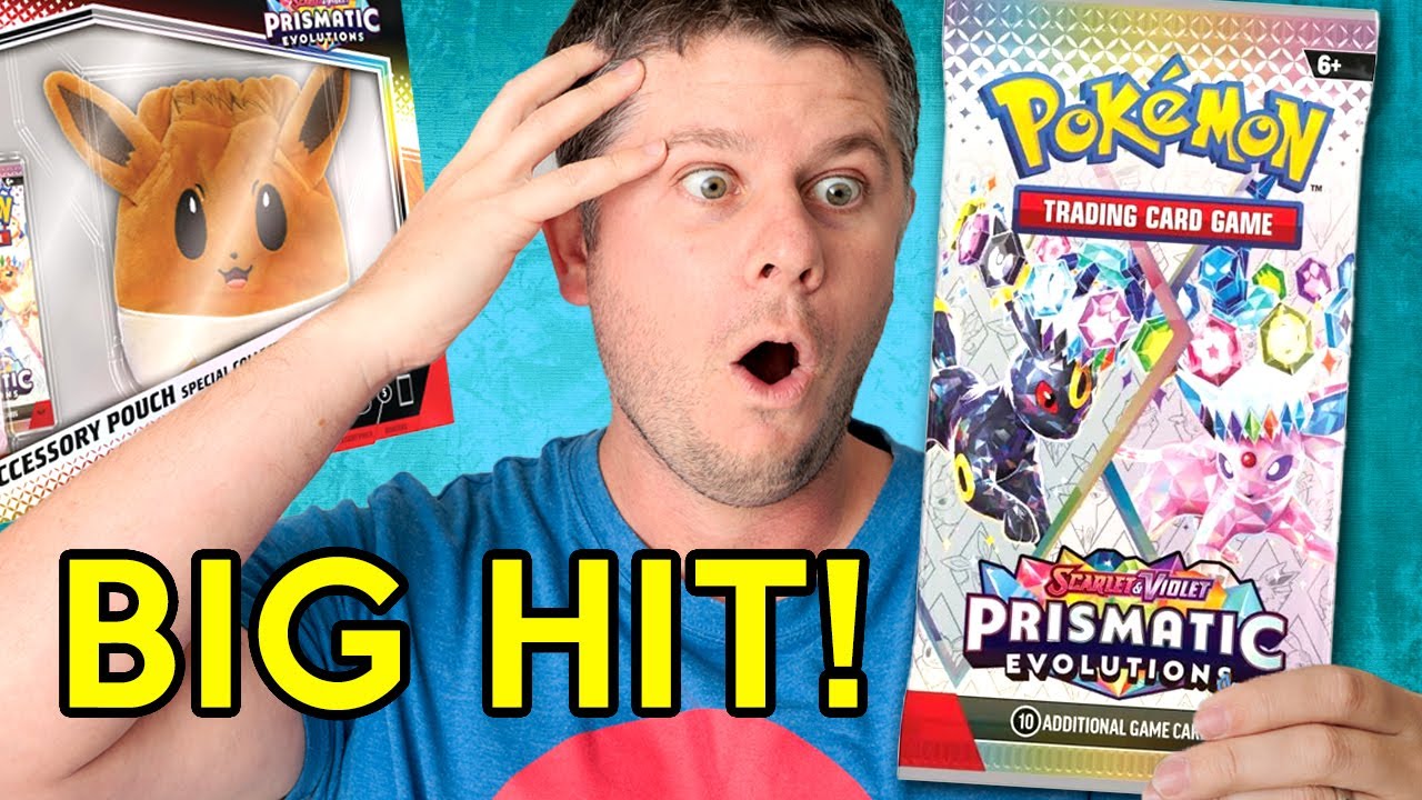 MASSIVE HIT!!  Prismatic Evolutions Eevee Accessory Pouch Special Collection