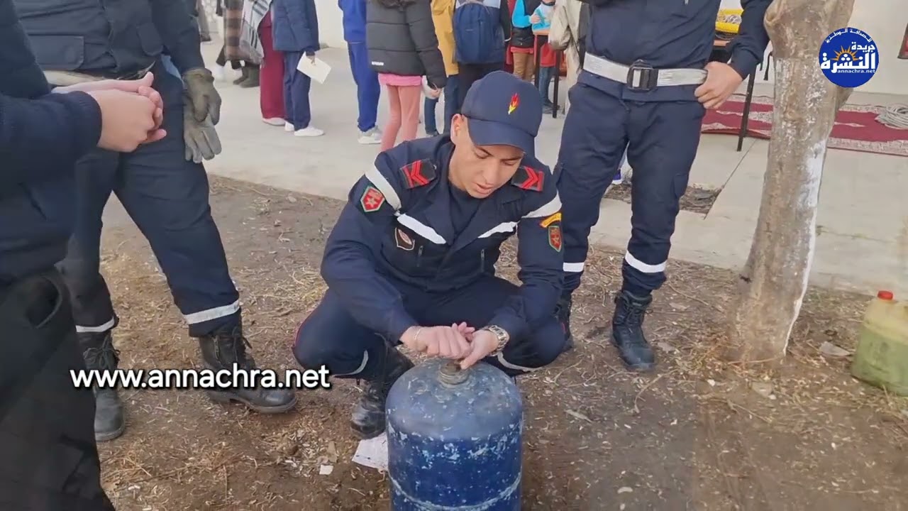 أسرة الوقاية المدنية بطنجة تخلد يومها العالمي تحت شعار :التقنيات المبتكرة في خدمة الوقاية المدنية .