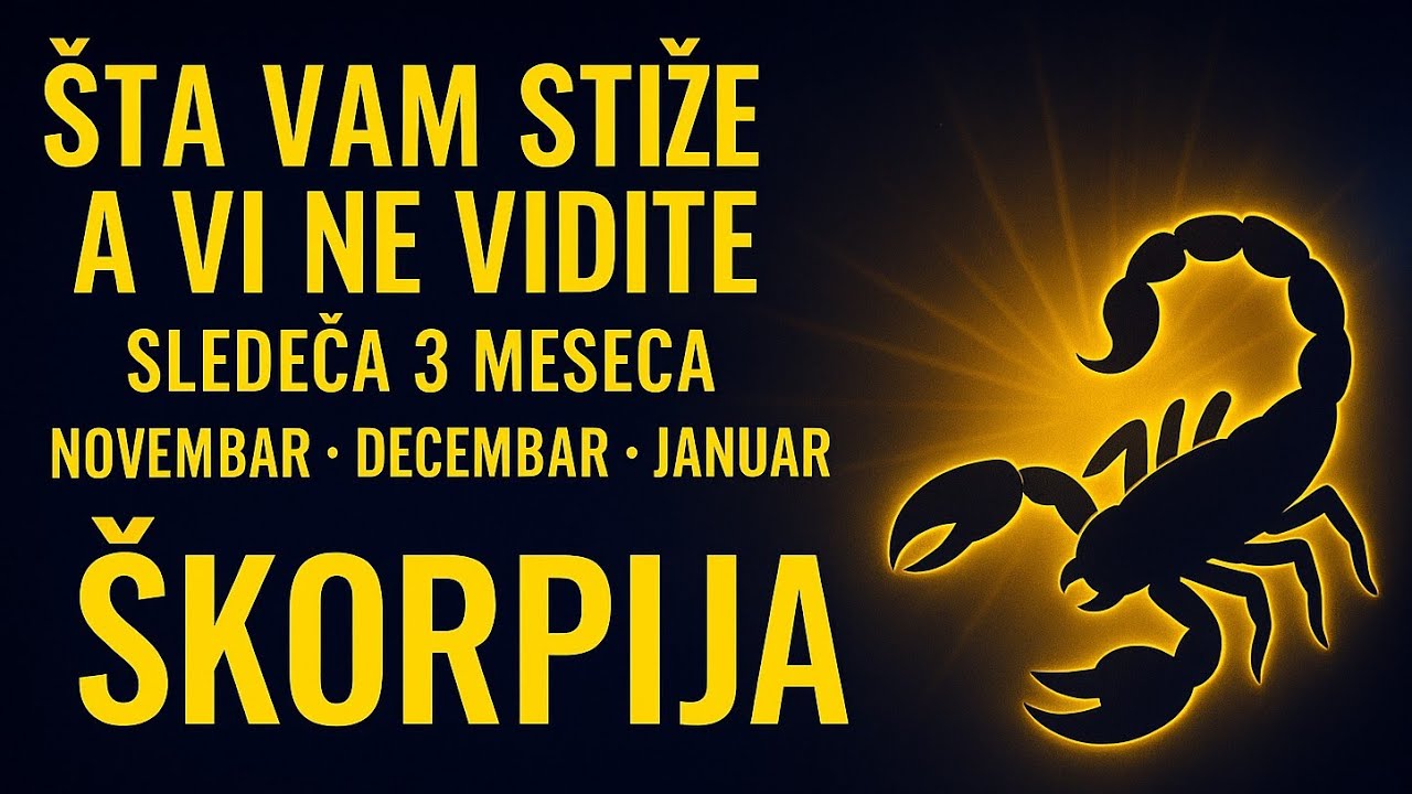 ŠKORPIJA “Odgovor leži u Vama” Horoskop za narednih 3 meseca