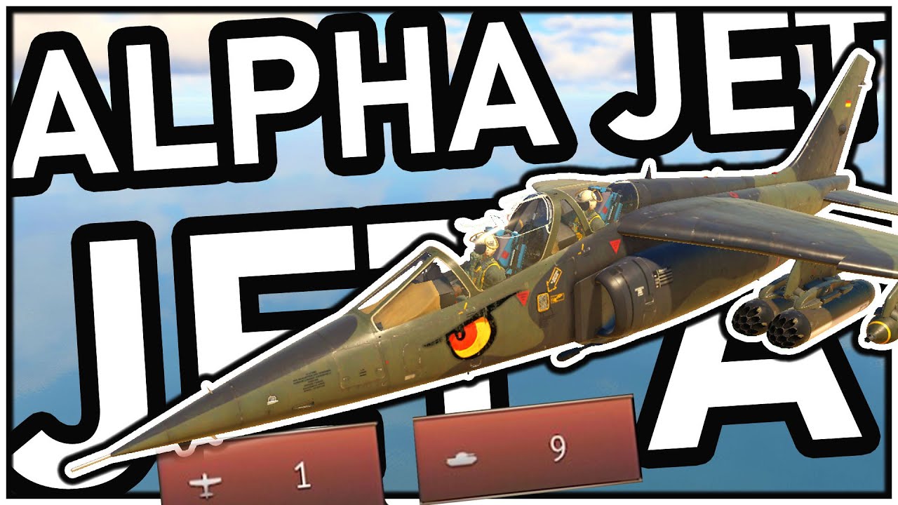 BALLISTIC COMPUTER AT 8.7?!!! Alpha Jet A Review - War Thunder