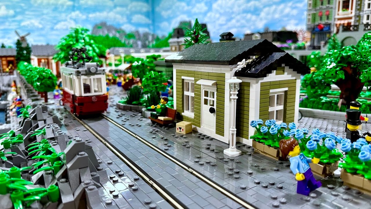Добавление трамвайной линии... — Обновление LEGO City