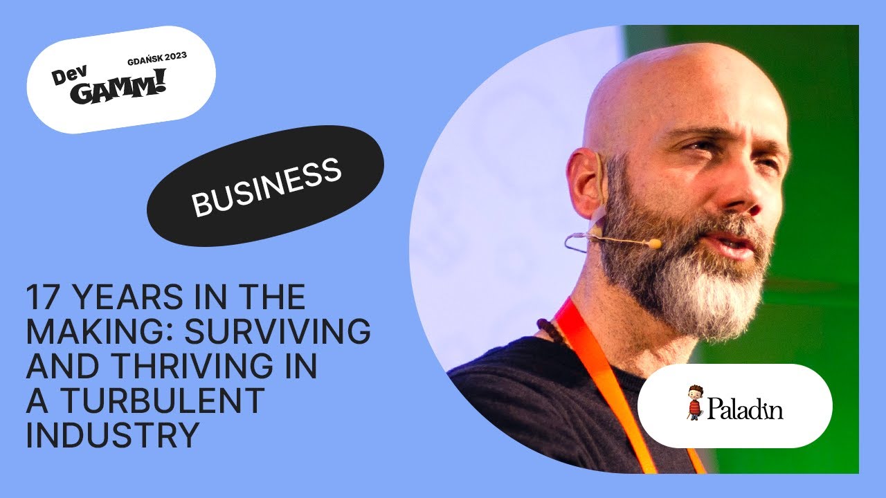 17 years in the making: Surviving and Thriving in a Turbulent Industry / Derk de Geus