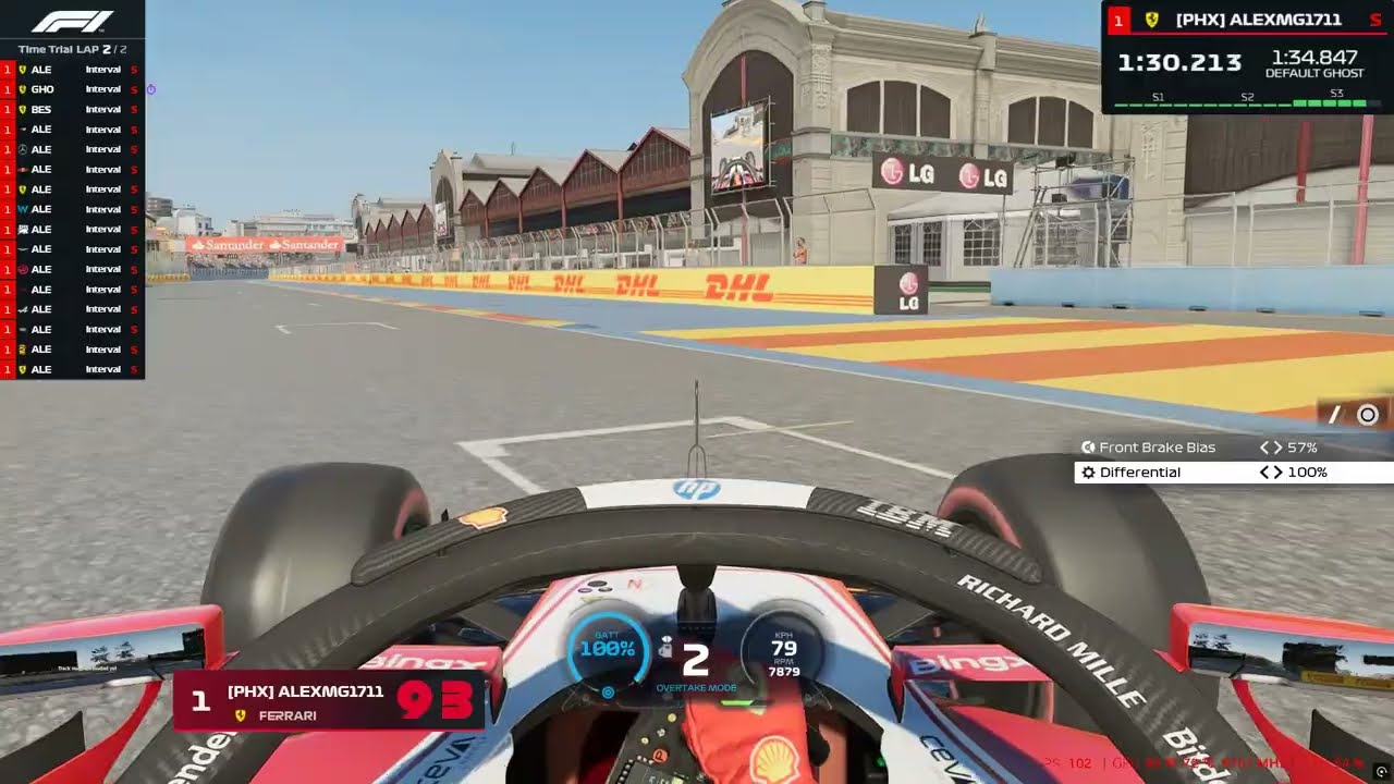VALENCIA STREET CIRCUIT F1 26 HOTLAP / MOD ByDaniX