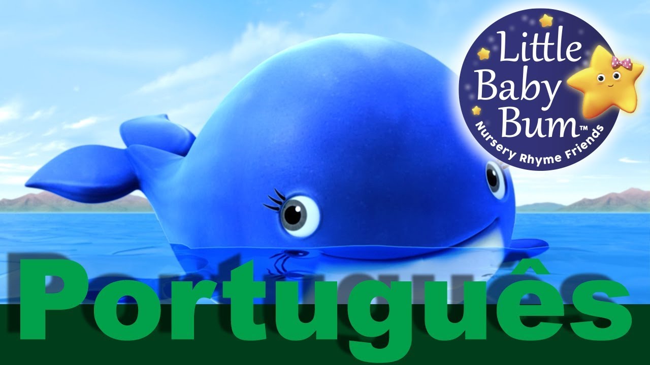 A Baleinha Azul | Canções infantis | LittleBabyBum