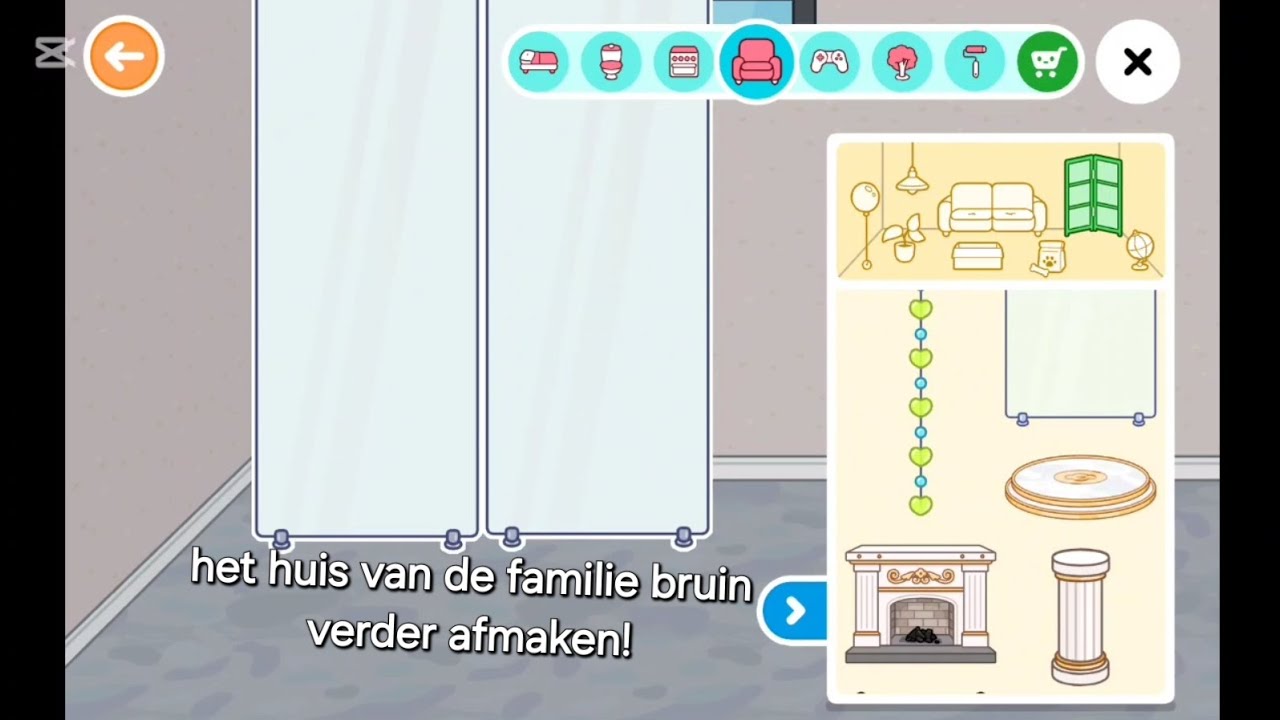 Het huis verder afmaken!! + familie van der wei weg gedaan!
