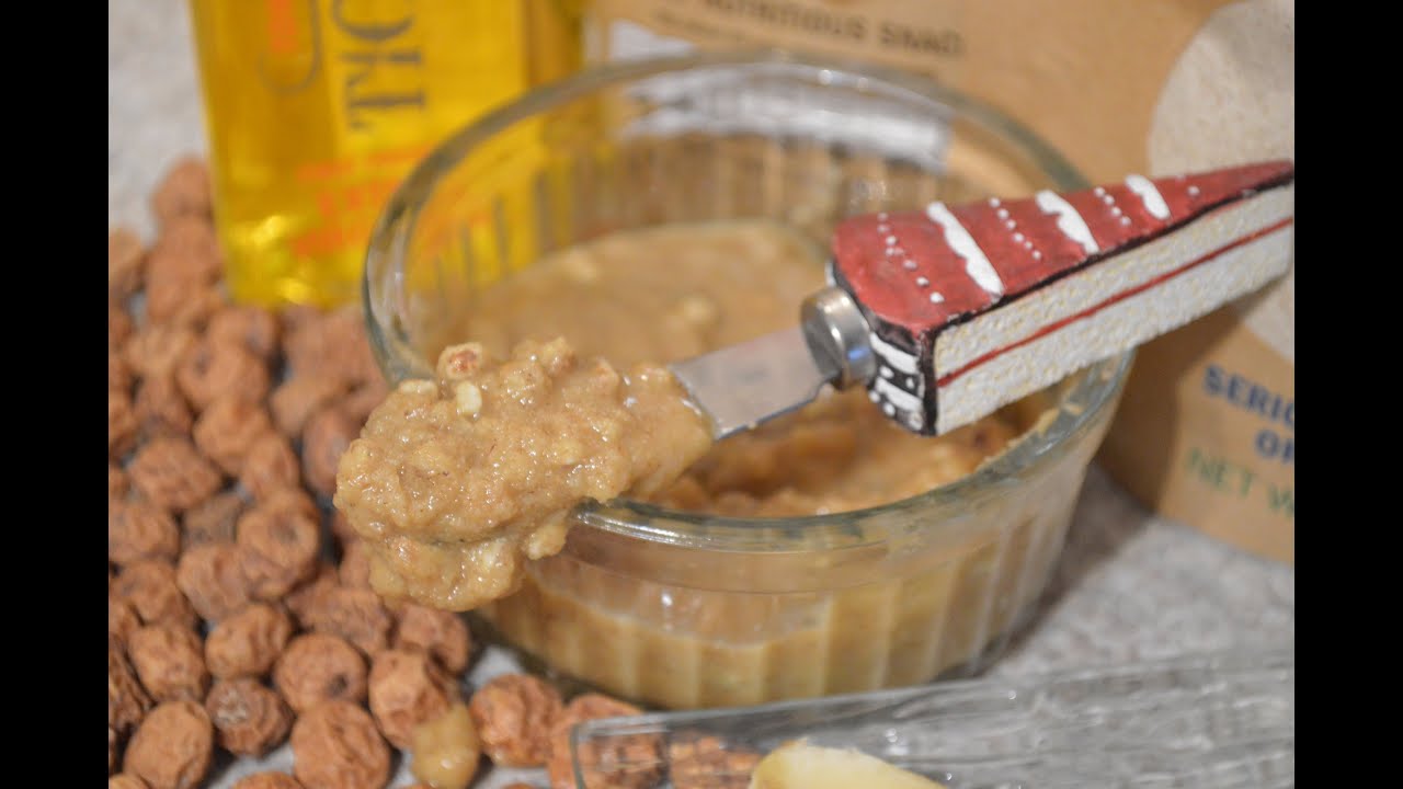 30-Second Nut-Free Tiger Nuts Butter (Smooth or Chunky!) | Cooking with Kimberly