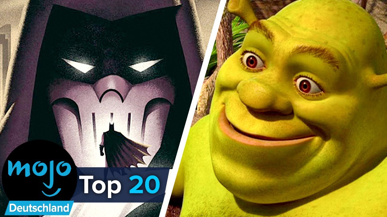 Top 20 der gr&ouml;&szlig;ten Animationsfilme aller Zeiten