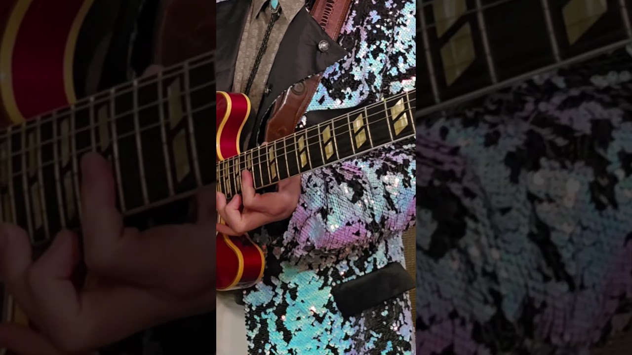 The last word  - Can't stop loving you guitar example! 