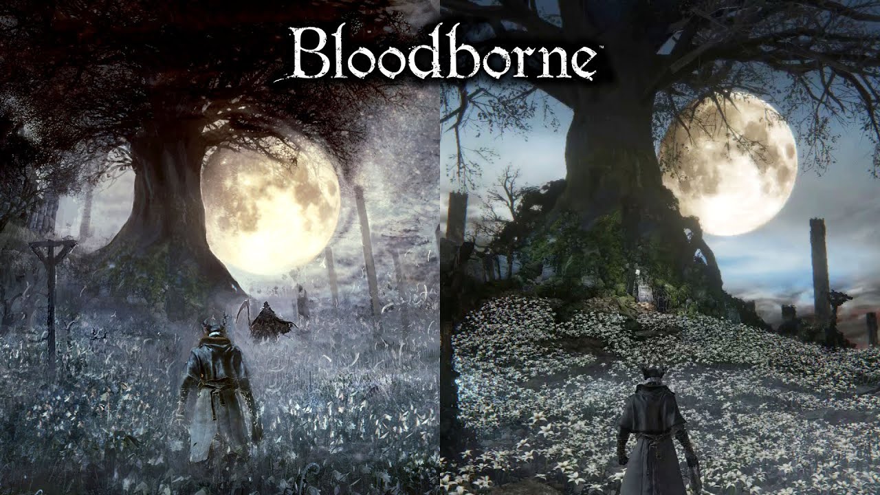 The World of Bloodborne: Concept Art vs. Final In-Game Design