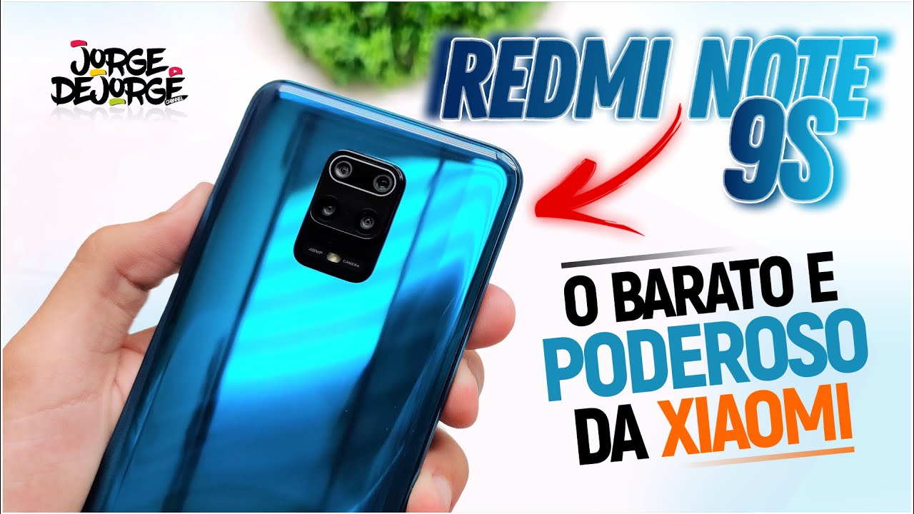 ★ Tá na mão! REDMI NOTE 9S — Gigante e poderoso! 😀