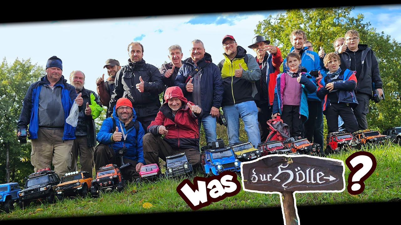 Was zur Hölle haben wir uns dabei gedacht? Crawler Tour im Regen durchs Höllbachtal. 