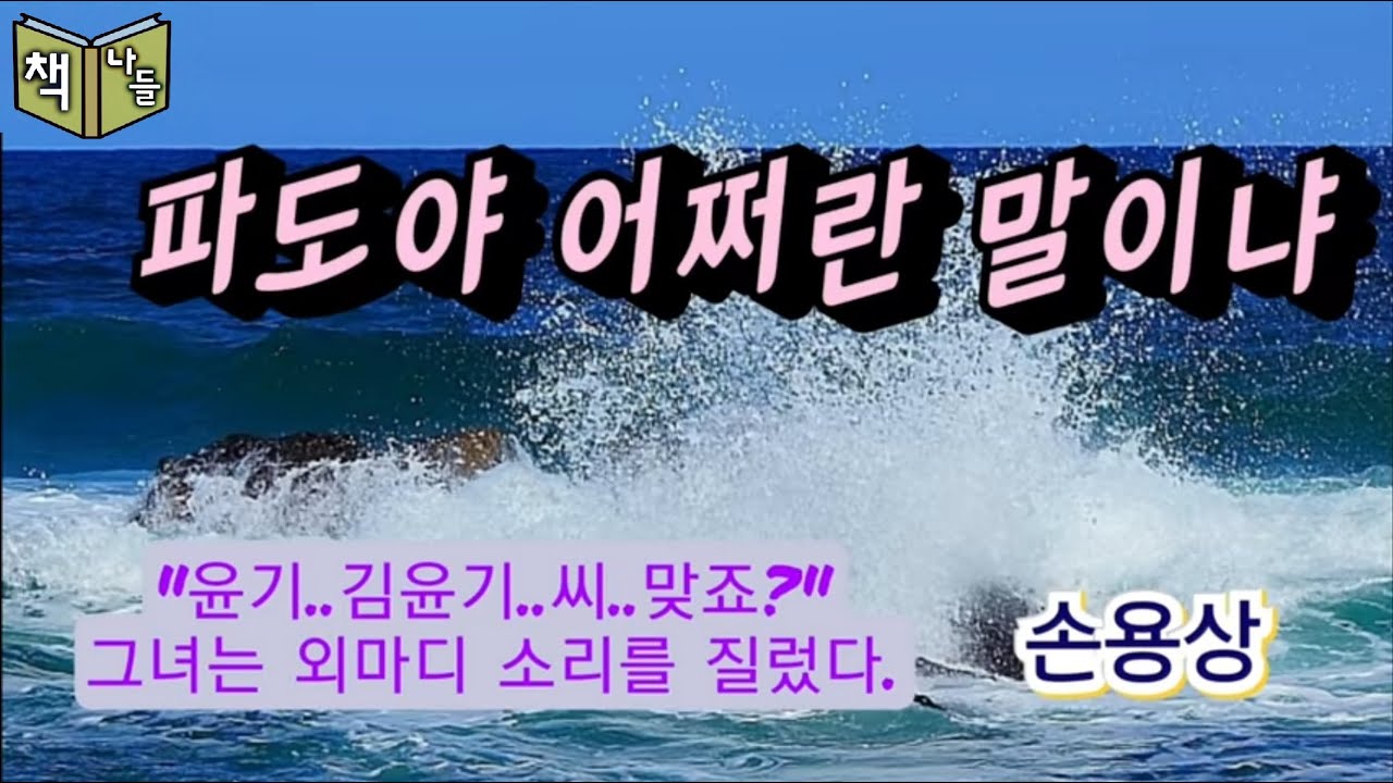 돈 떼먹고 도망간 옛 여인과의 기막힌 만남 / 파도야 어쩌란 말이냐 - 손용상