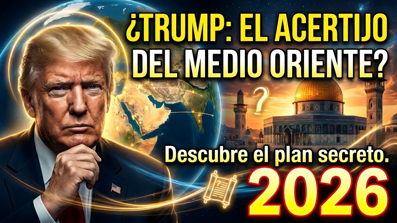 El Destino Prof&eacute;tico de DONAL TRUMP y del Medio ORIENTE en 2026
