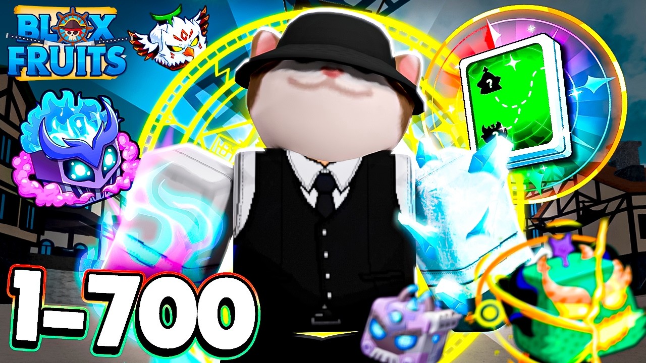 DEL 1 AL 700 CON FRUIT NOTIFIER EN BLOX FRUITS (nuevo sea)