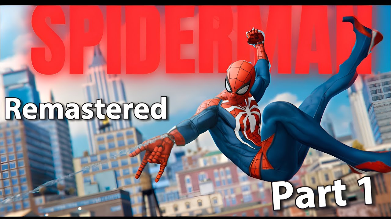 Marvel's Spider-Man remastered.