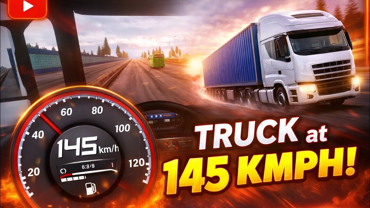 🔥 145 KMPH TRUCK SPEED! 😱 | Truckers of Europe 3 Gameplay 🔥