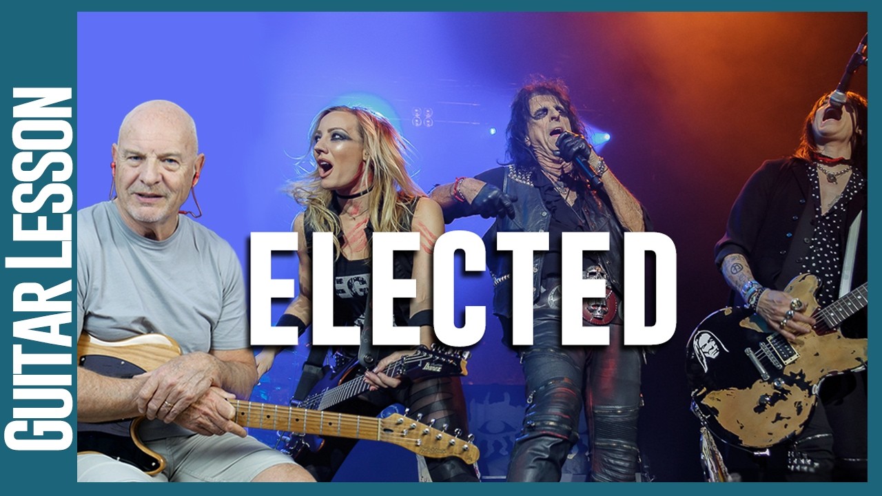 Elected - Alice Cooper - Ultimate Guitar Lesson