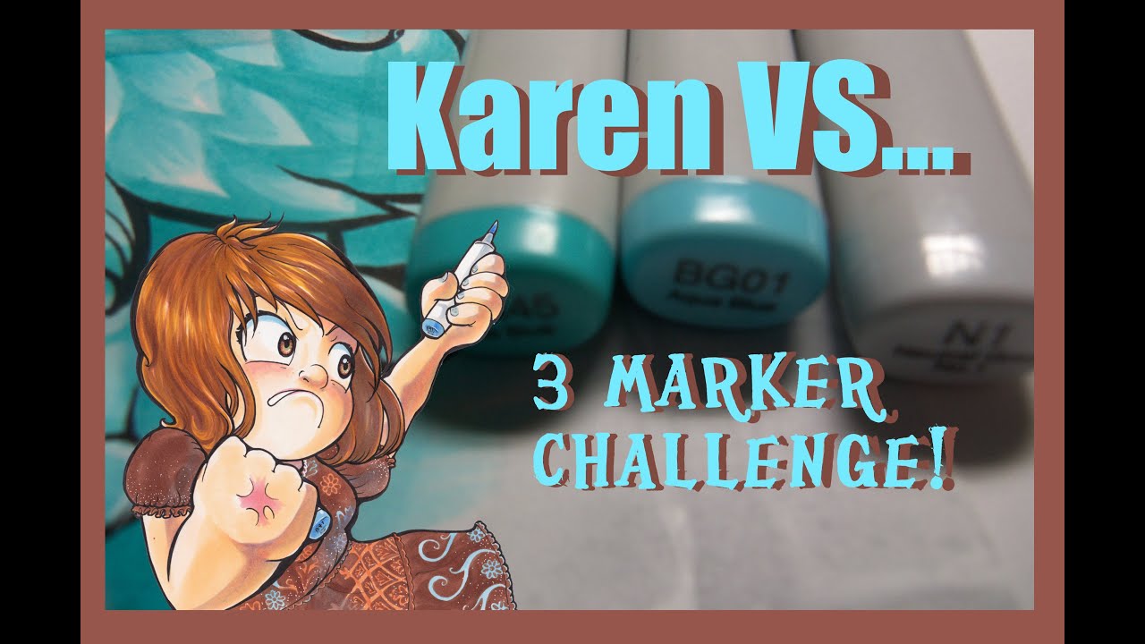 3 Marker Challenge 1: Ghost boy  with N1, BG01, and BG45