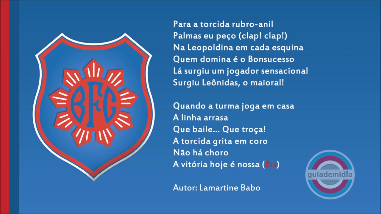 Hino do Bonsucesso Futebol Clube ( RJ ) | Oficial