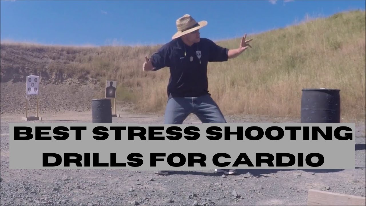 BEST Stress Shooting Drill For Cardio And Accuracy! 5 Min Drill