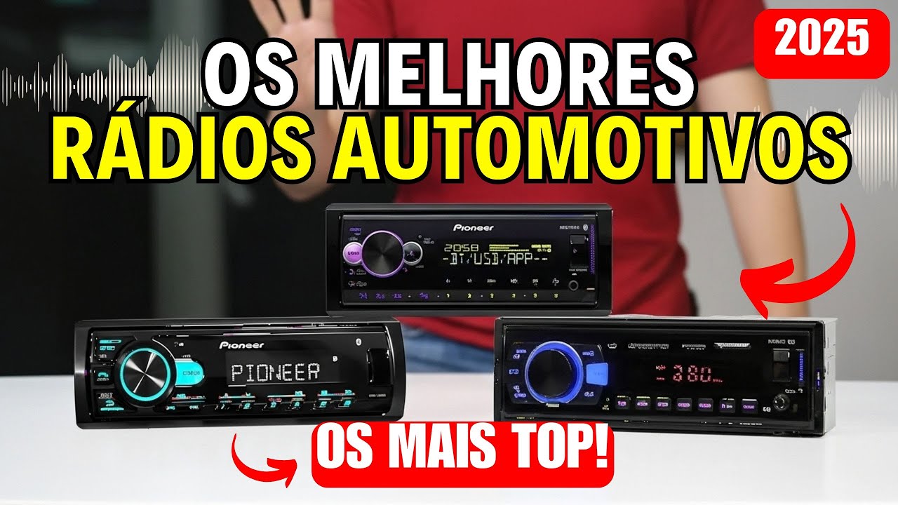 Melhor radio automotivo com bluetooth : Melhor radio para som automotivo qual melhor radio pioneer