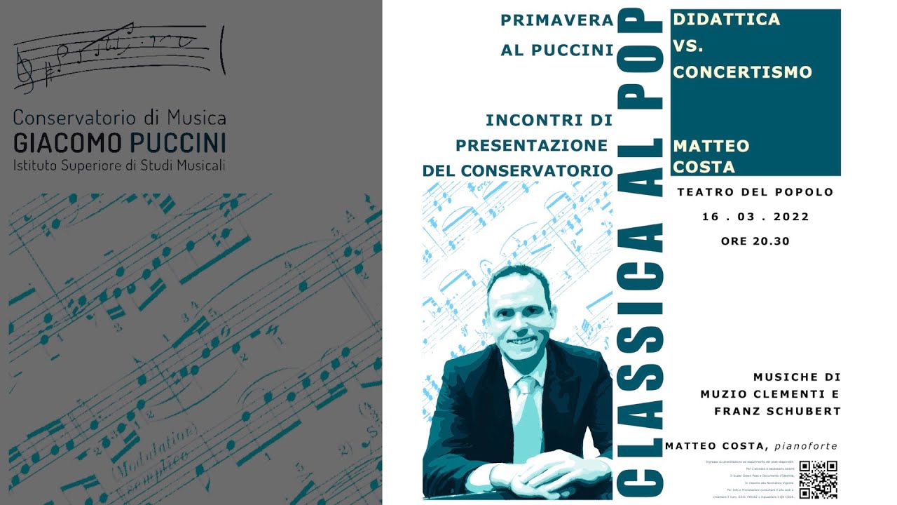 Didattica vs concertismo - Concerto di Matteo Costa