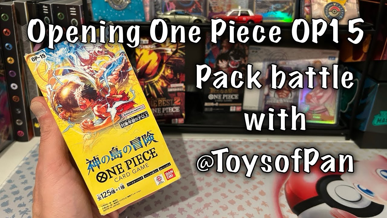 Opening One Piece OP15! Pack battle with @toysofpan
