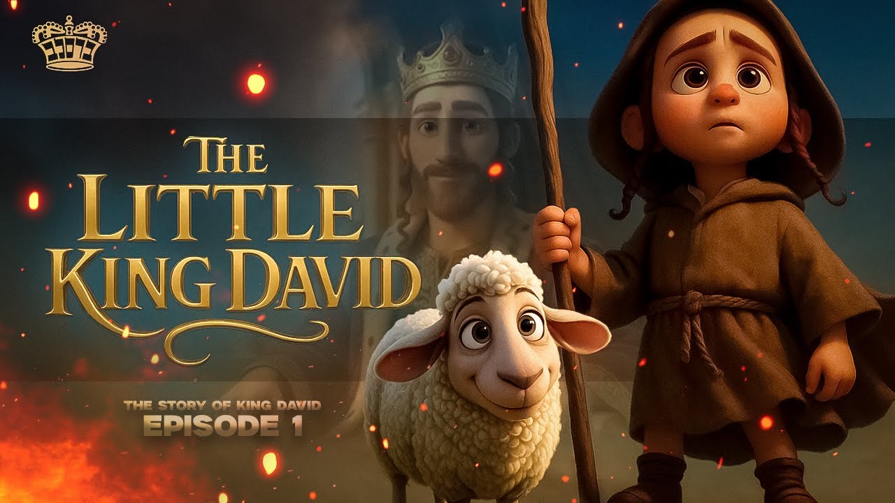 The Story of  King David – Episode 1: The Little King David | Breslev Kids | AI Animation