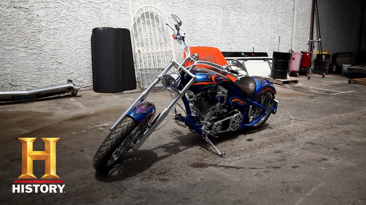Counting Cars: BLINGED OUT Pro Street Bike is Casino Ready (Season 6) | History