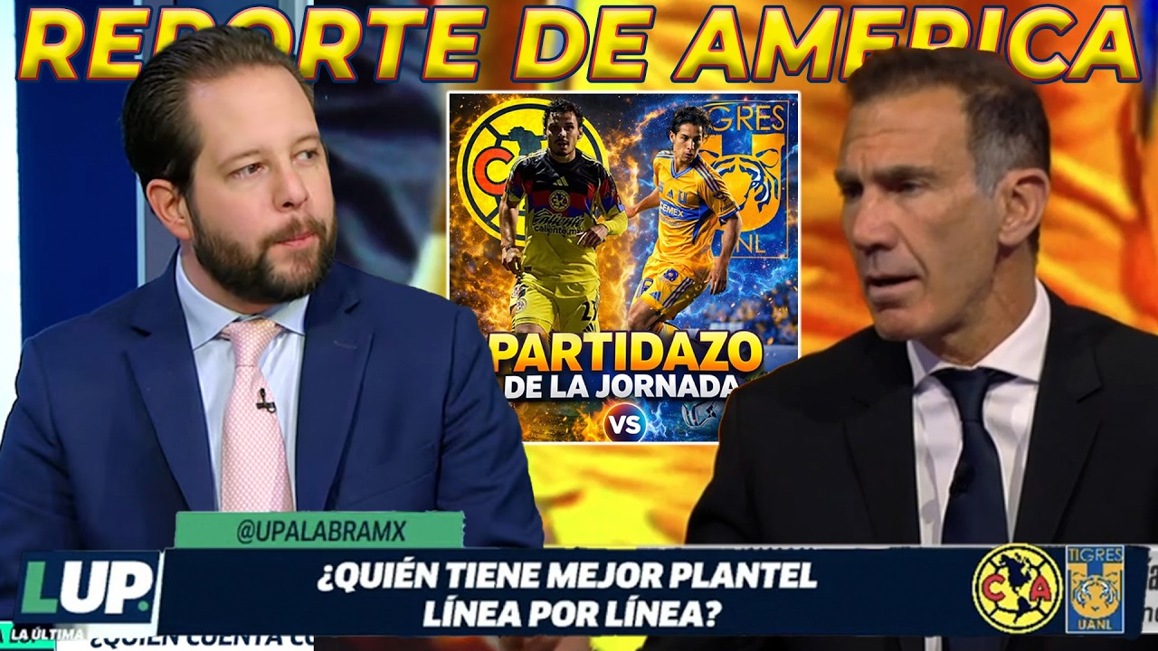 Reporte de America: Las Aguilas SUPERIORES Linea por Linea vs Tigres | Como Jugara Jardine?