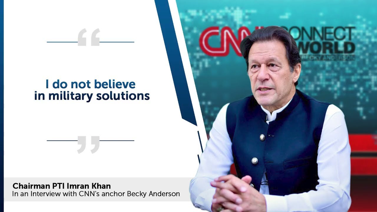 I do not believe in military solutions | Imran Khan on Russia visit