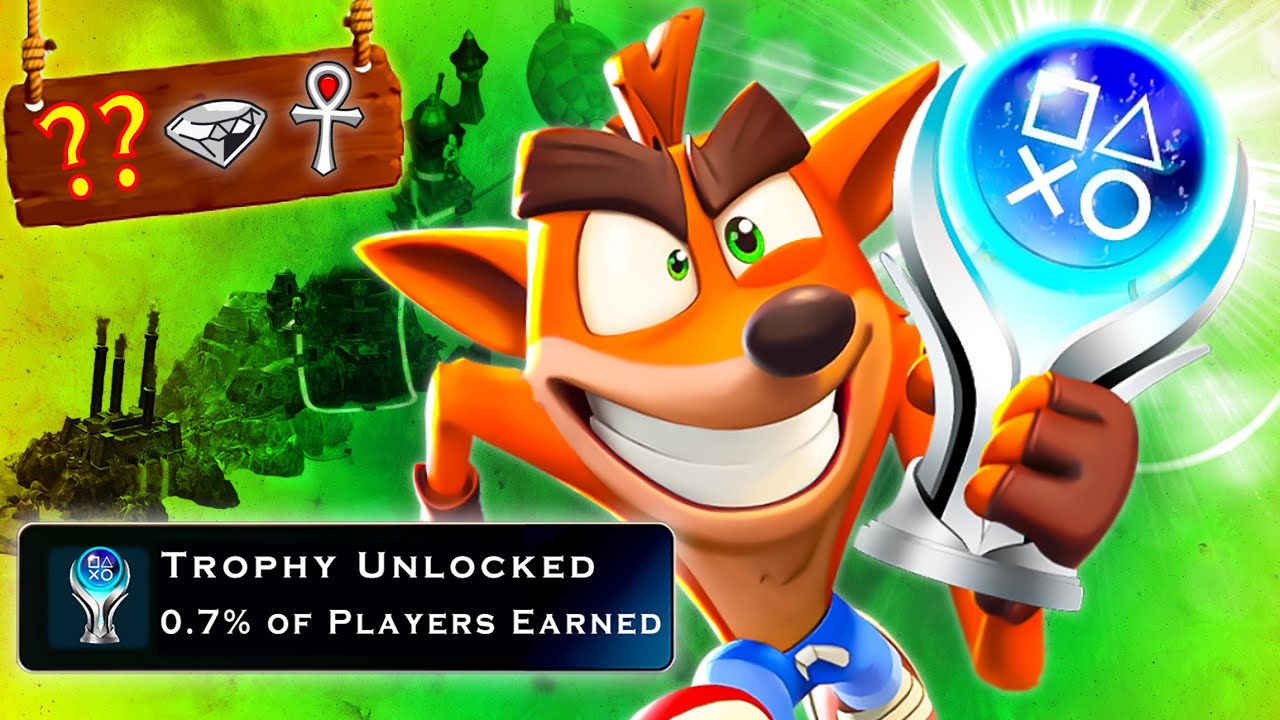 Crash Bandicoot’s Platinum Trophy is FRUSTATING