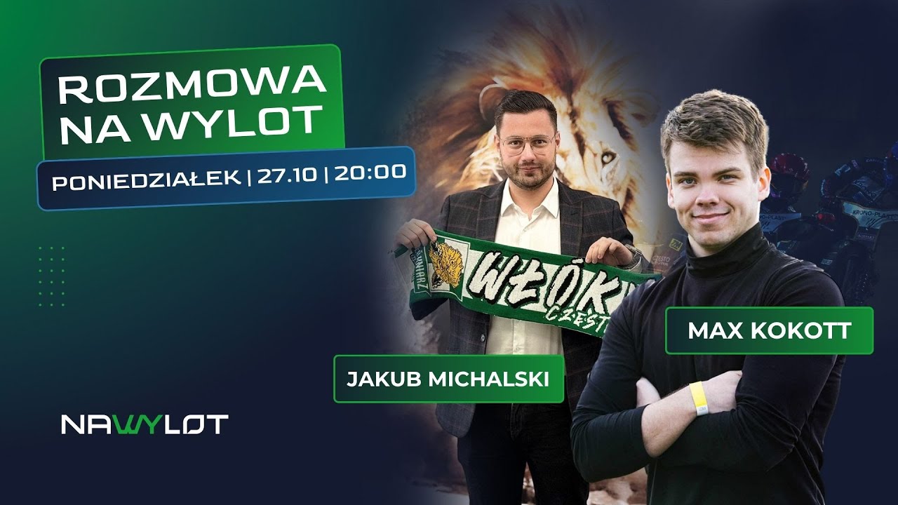 ROZMOWA NA WYLOT - JAKUB MICHALSKI [Nowy Prezes Włókniarza Częstochowa]